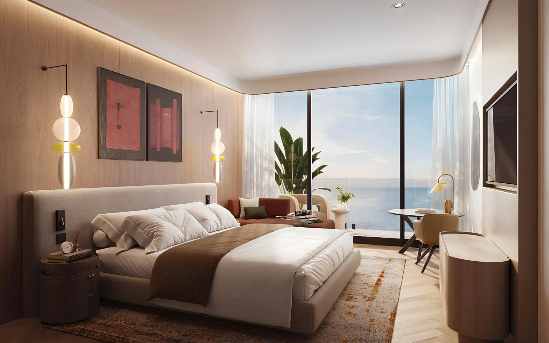 Radisson Blu Hotel & Residences — спальня