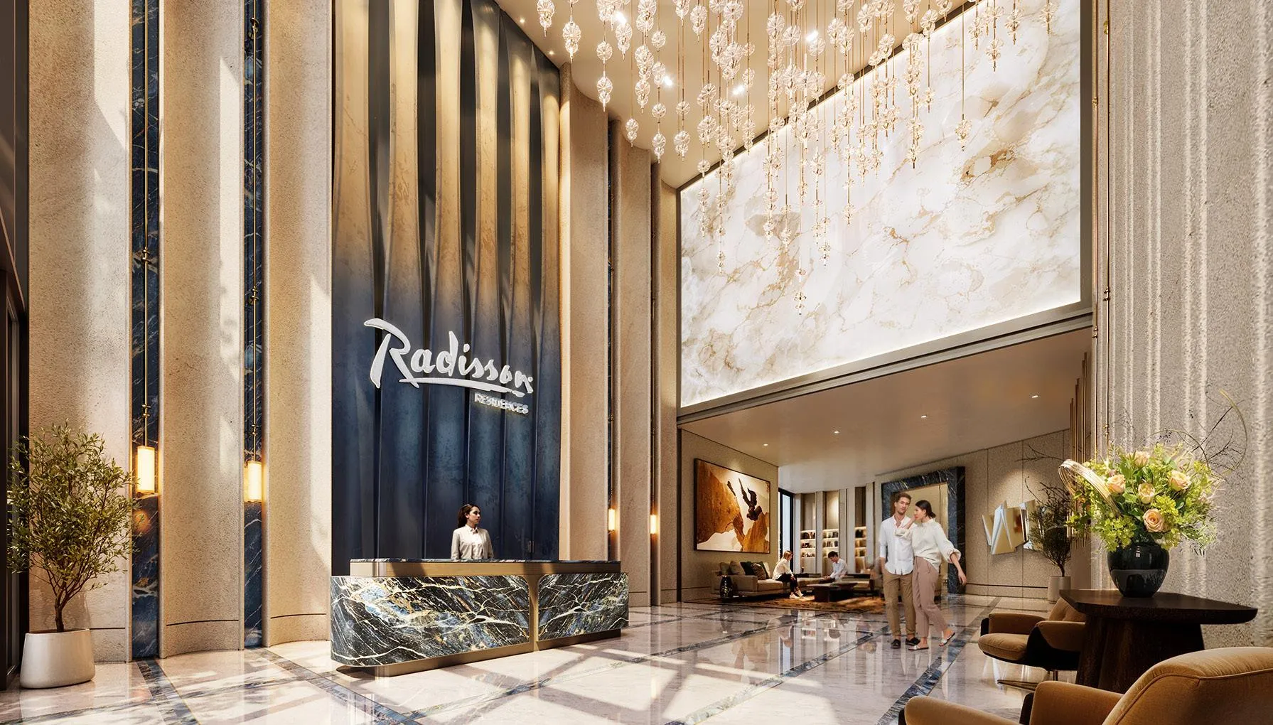 Radisson Residences — лобби