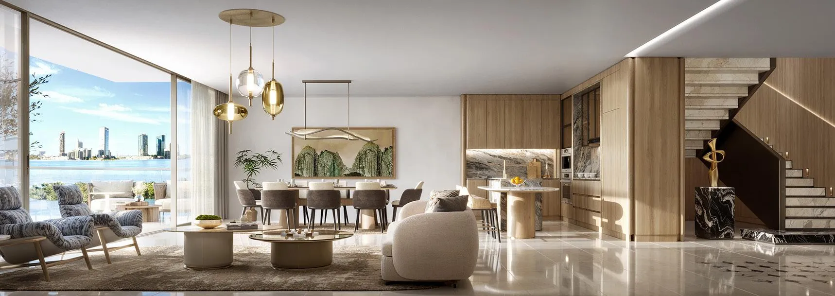 Radisson Residences — интерьер гостиной
