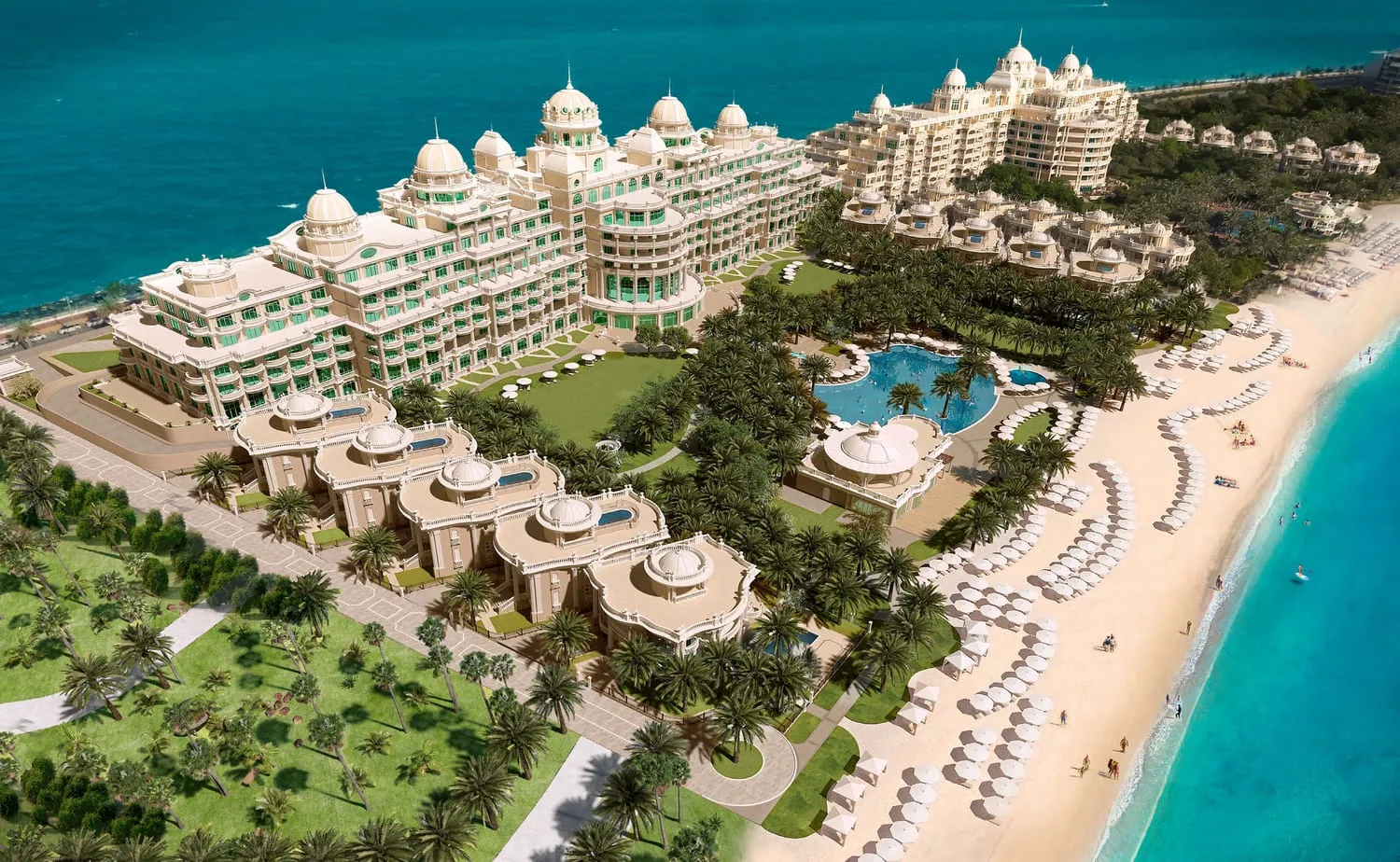 Raffles The Palm Dubai в районе Пальма Джумейра — фото 3