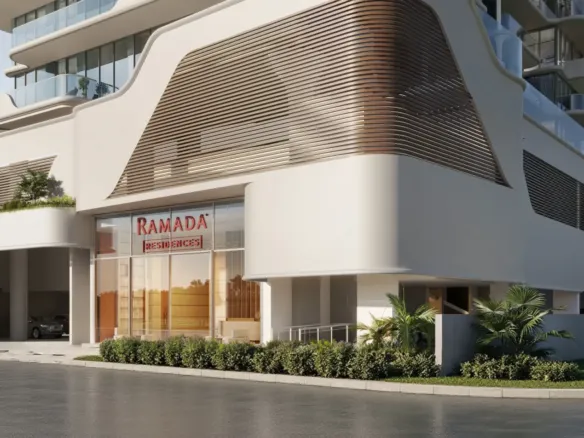 Ramada Residences by Wyndham at Dubai Islands — вход в здание
