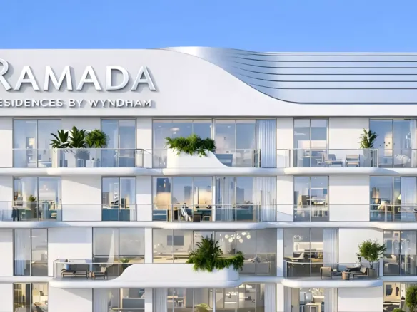 Ramada Residences by Wyndham at Dubai Islands — фасад здания