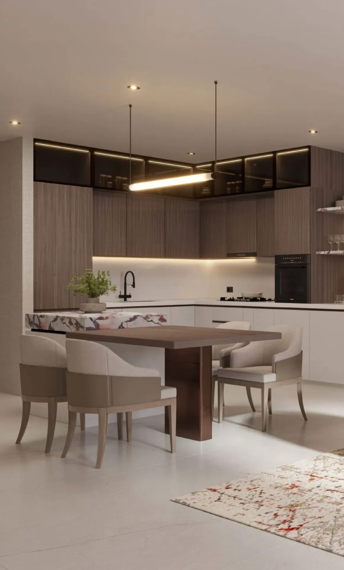 Ramada Residences by Wyndham at Dubai Islands — кухня