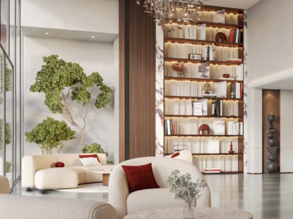 Ramada Residences by Wyndham at Dubai Islands — лобби, фото 8