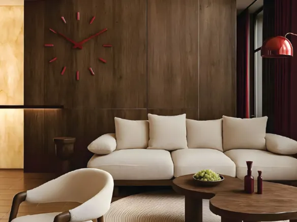 Ramada Residences by Wyndham in Dubai South — интерьер гостиной