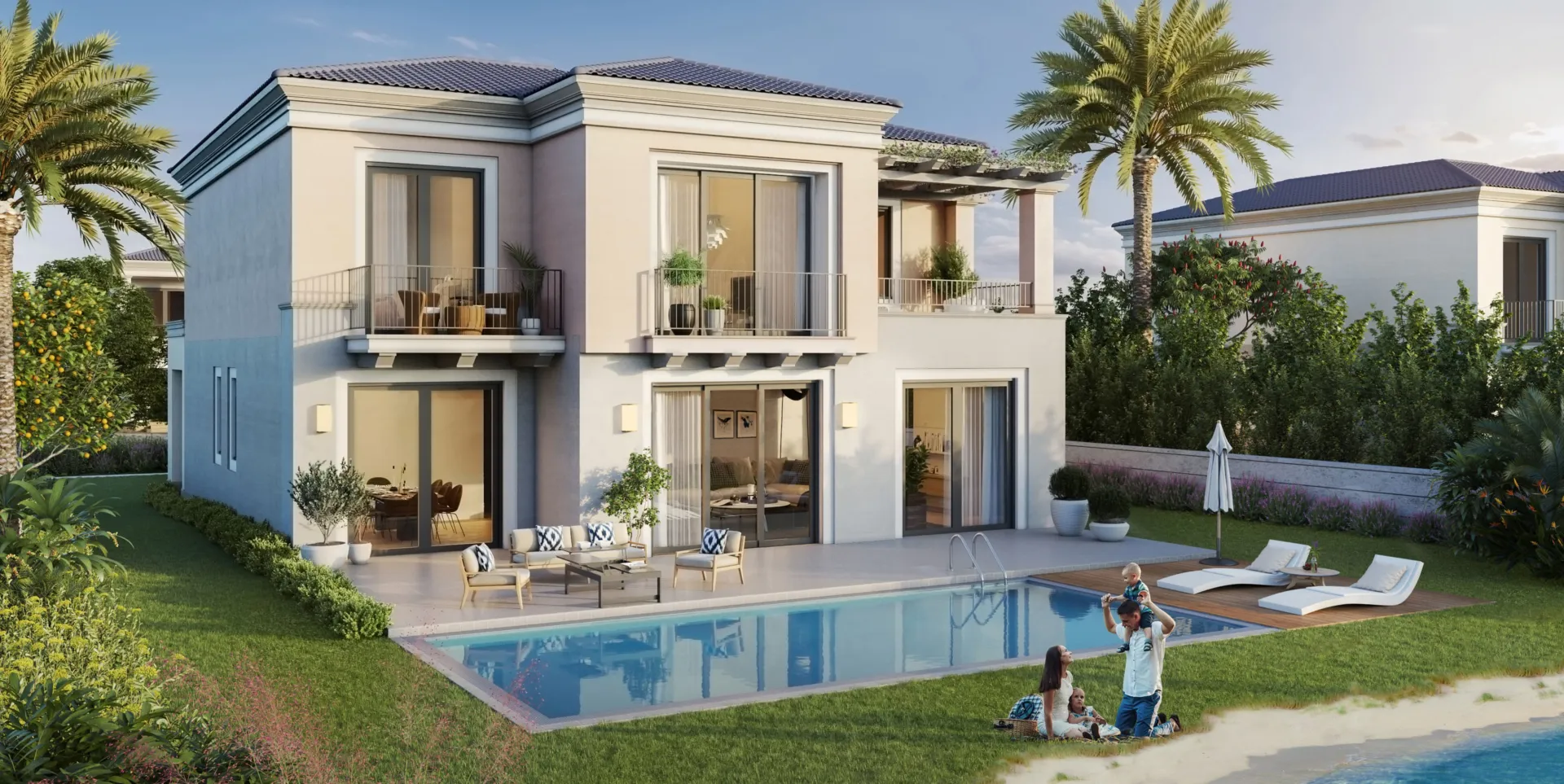 Ramhan Island Villas — вилла с бассейном