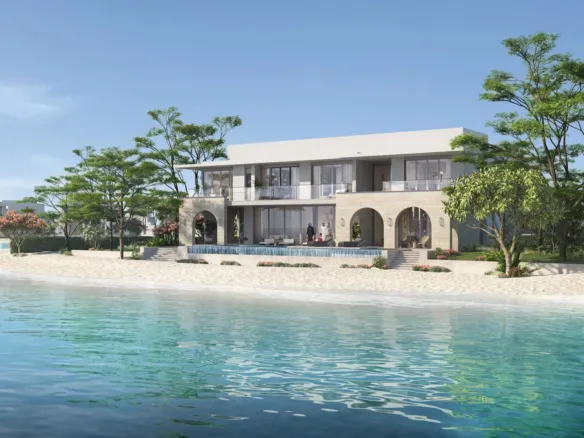 Ramhan Island Villas Phase 2 and 3 — фасад виллы