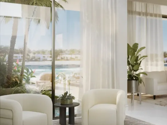Ramhan Island Villas Phase 2 and 3 — интерьер гостиной