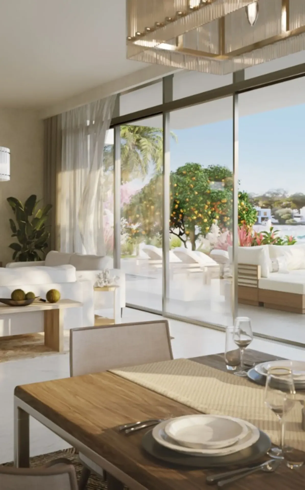 Ramhan Island Villas Phase 2 and 3 — интерьер гостиной, фото 25