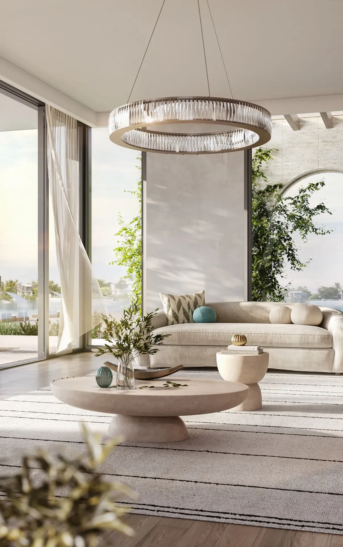Ramhan Island Villas Phase 2 and 3 — интерьер гостиной, фото 27