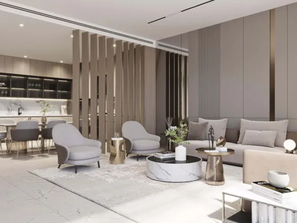 Reem Hills Apartments Phase 2 — интерьер гостиной, фото 11