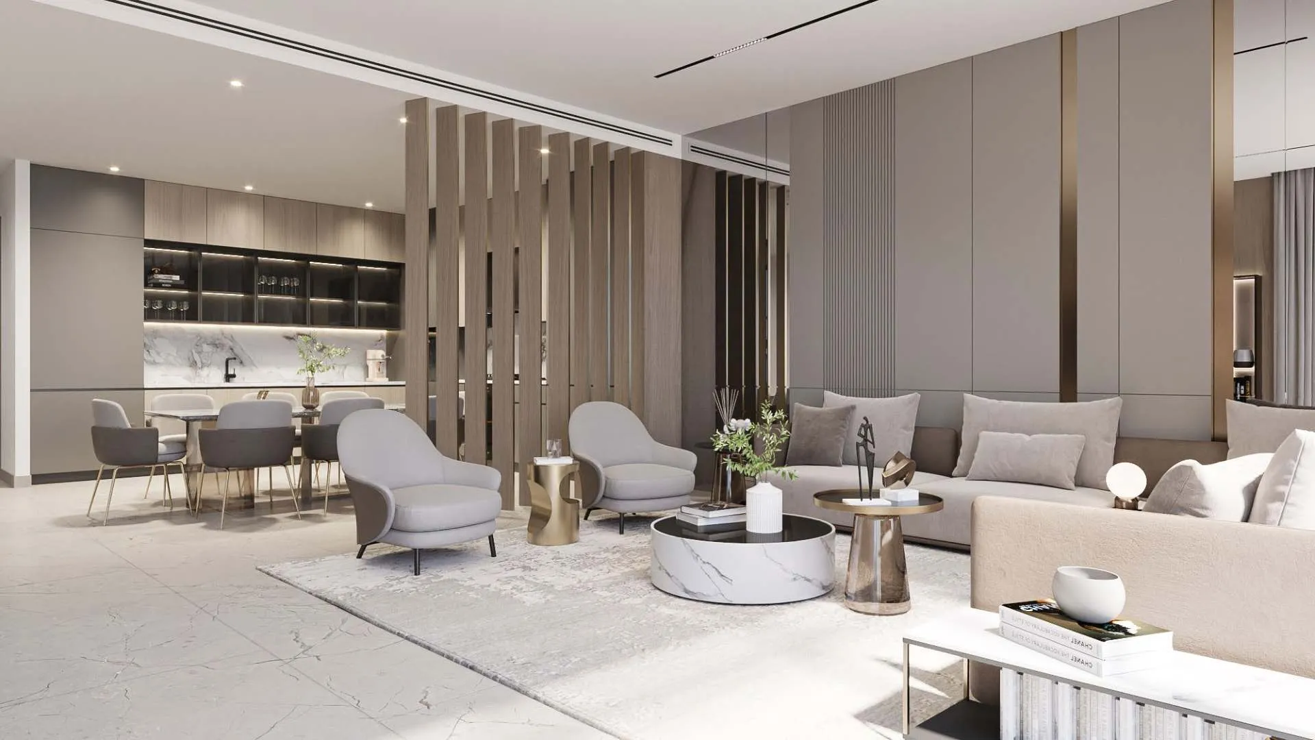 Reem Hills Apartments Phase 2 — интерьер гостиной, фото 11