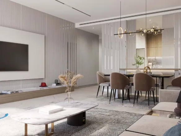 Reem Hills Apartments Phase 2 — интерьер гостиной, фото 15