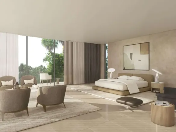 Reem Hills Villas — спальня