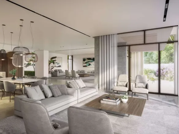 Reem Hills Villas — интерьер гостиной