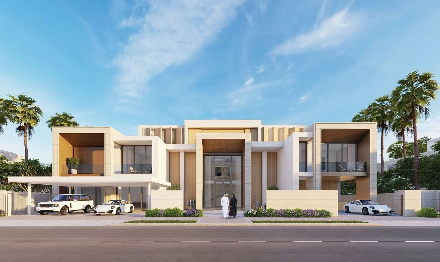 Reem Hills Villas — фасад виллы