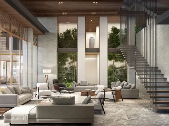 Reem Hills Villas Phase 2 — интерьер гостиной