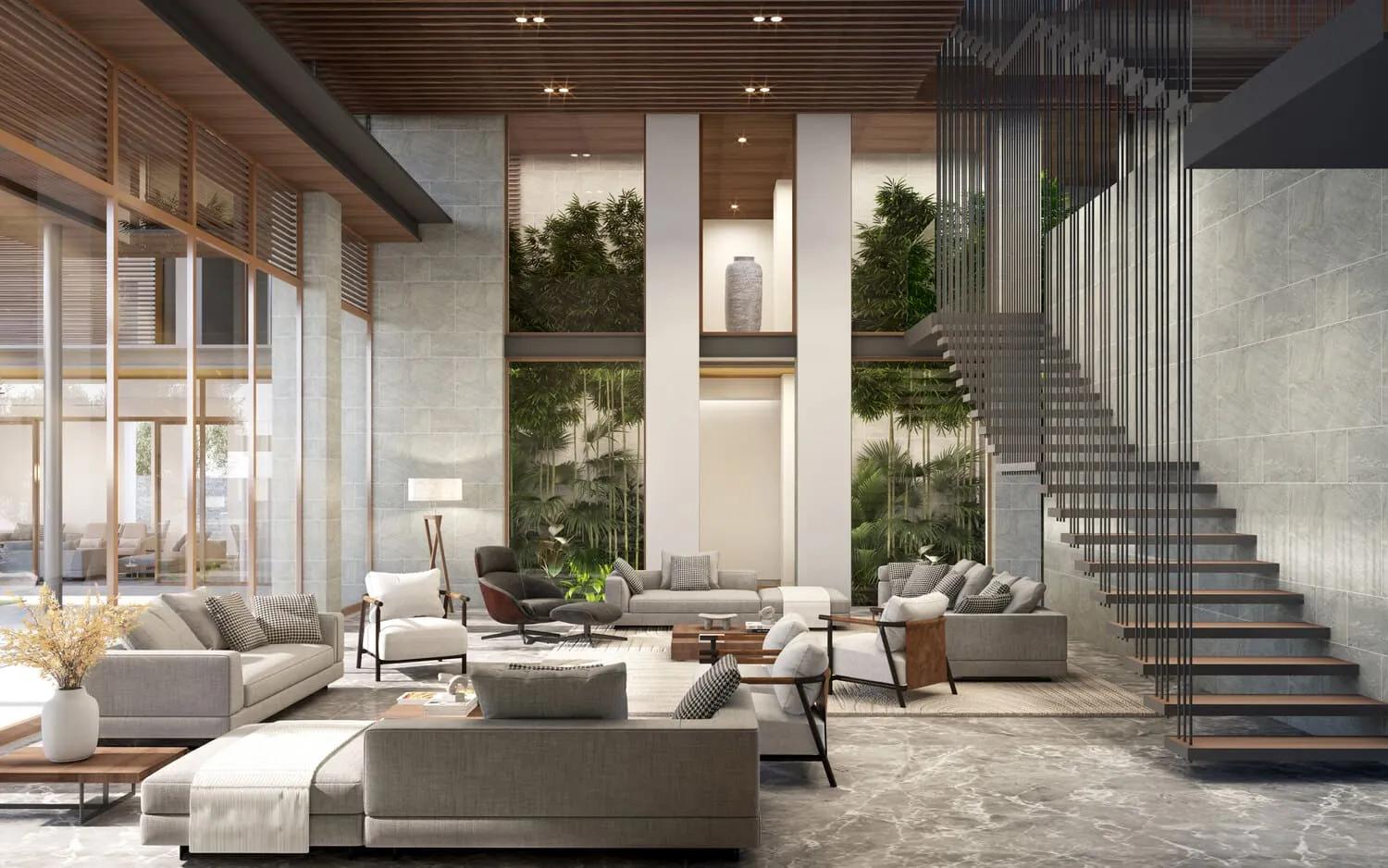 Reem Hills Villas Phase 2 — интерьер гостиной