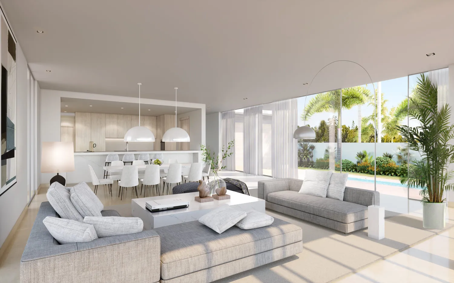 Reem Hills Villas Phase 2 — интерьер гостиной, фото 19