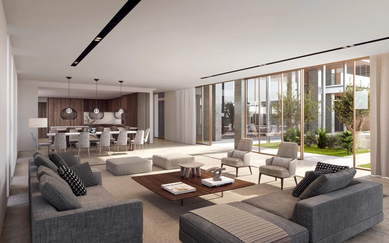 Reem Hills Villas Phase 2 — интерьер гостиной, фото 20