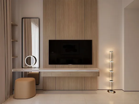 Reeman Residence 01 — интерьер спальни