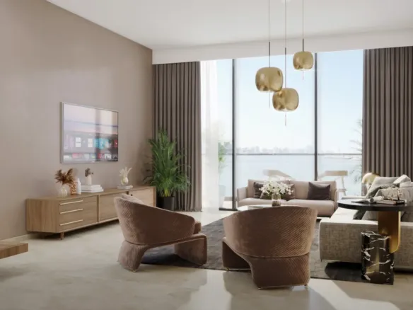 Reportage Tower — интерьер гостиной