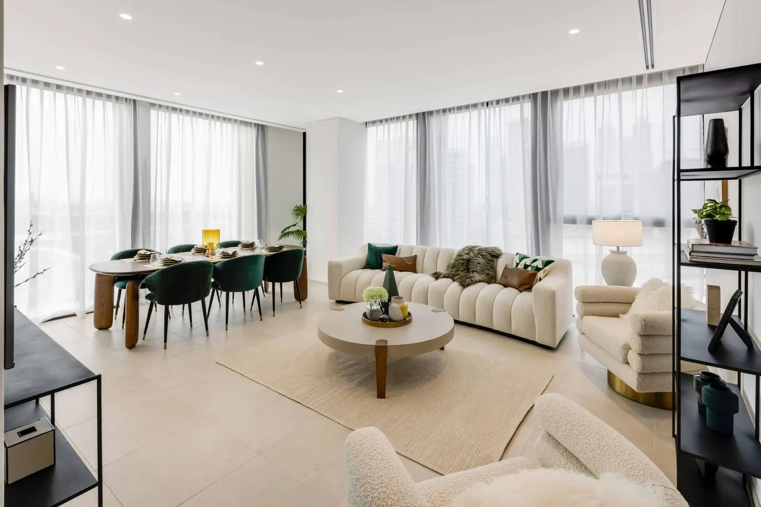 Residence 110 — интерьер гостиной