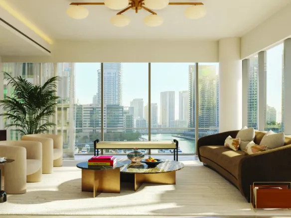 Residences Du Port Autograph Collection — интерьер гостиной
