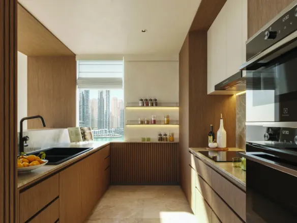 Residences Du Port Autograph Collection — кухня