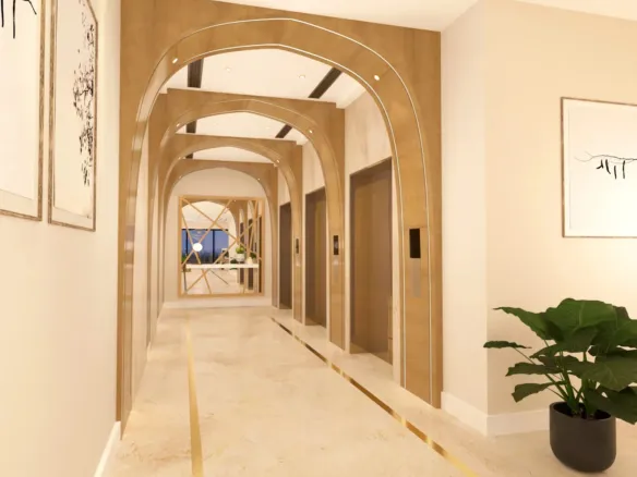 Rijas Suites — лифтовой холл
