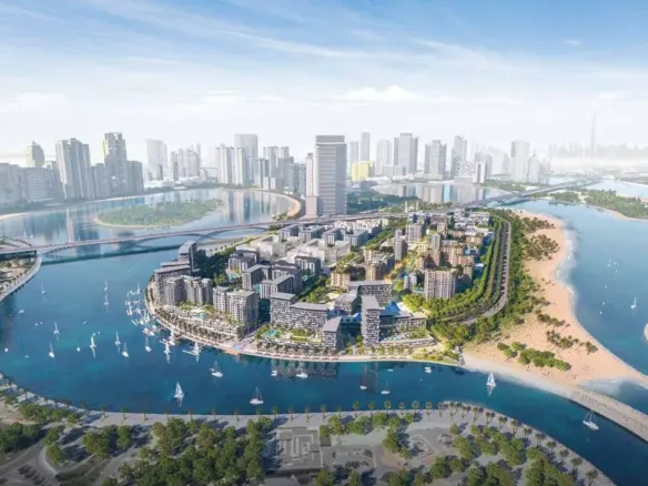 Rimal Residences Maryam Island — вид на комплекс