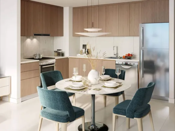 Rimal Residences Maryam Island — кухня-столовая