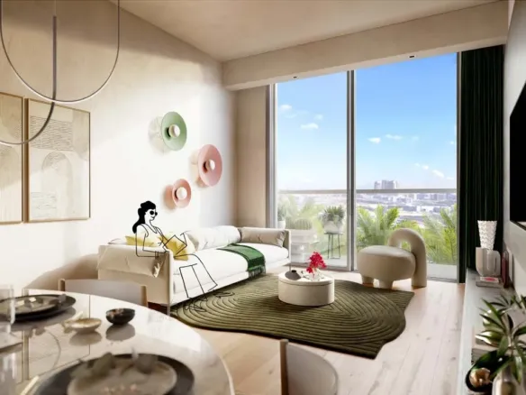 Rise Residences — гостиная