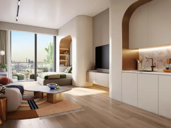 Rise Residences — интерьер студии