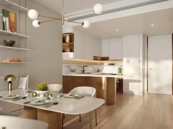 Rise Residences — кухня-столовая