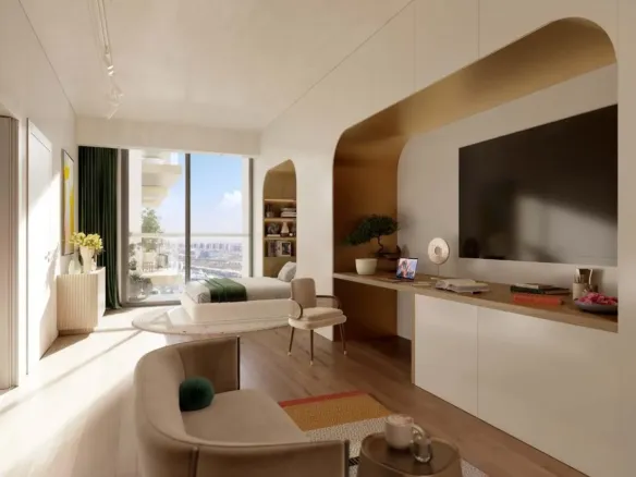 Rise Residences — интерьер студии, фото 8