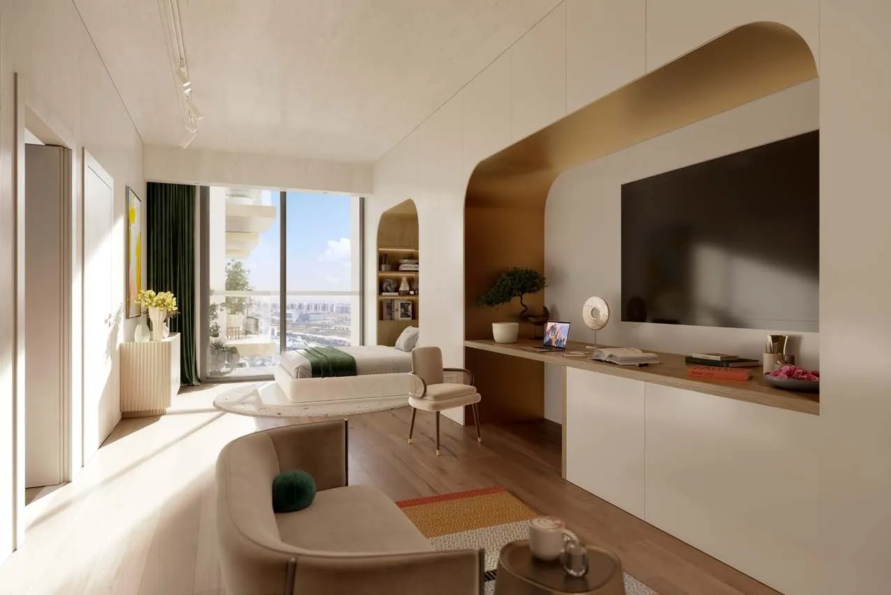 Rise Residences — интерьер студии, фото 8