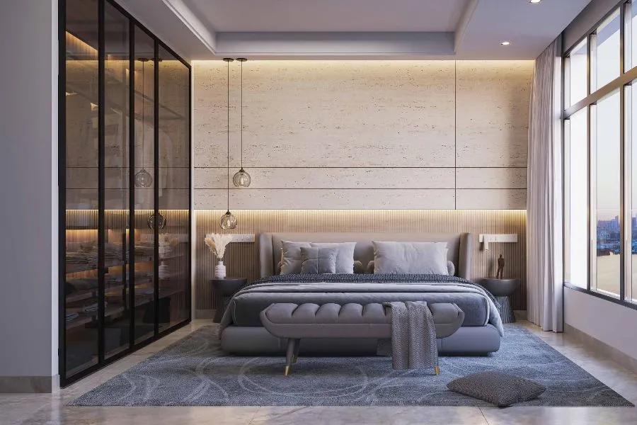 Riva Residence — спальня, фото 10