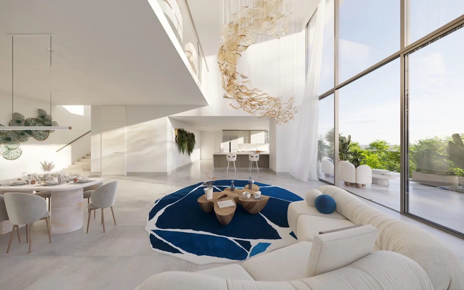 Rivage — интерьер гостиной