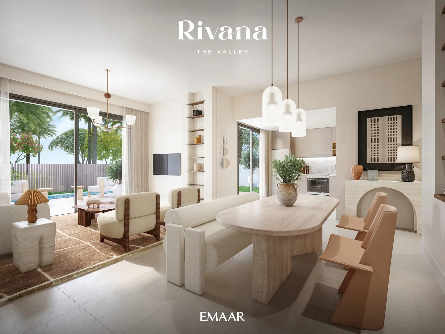 Rivana — интерьер гостиной