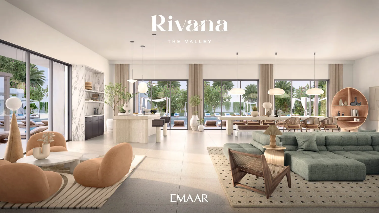 Rivana — интерьер гостиной, фото 13