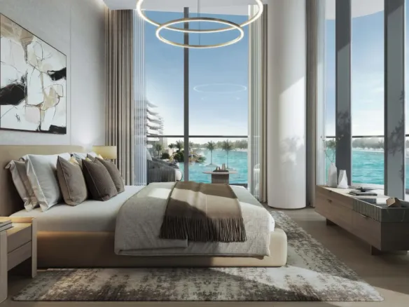 River Cove Residences at Sobha City — спальня