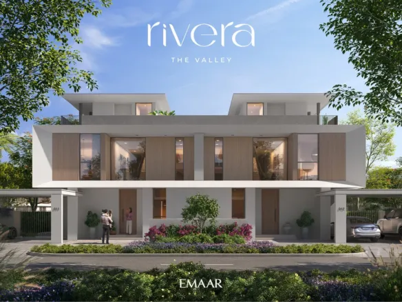 Rivera The Valley — фасад таунхаусов, фото 4