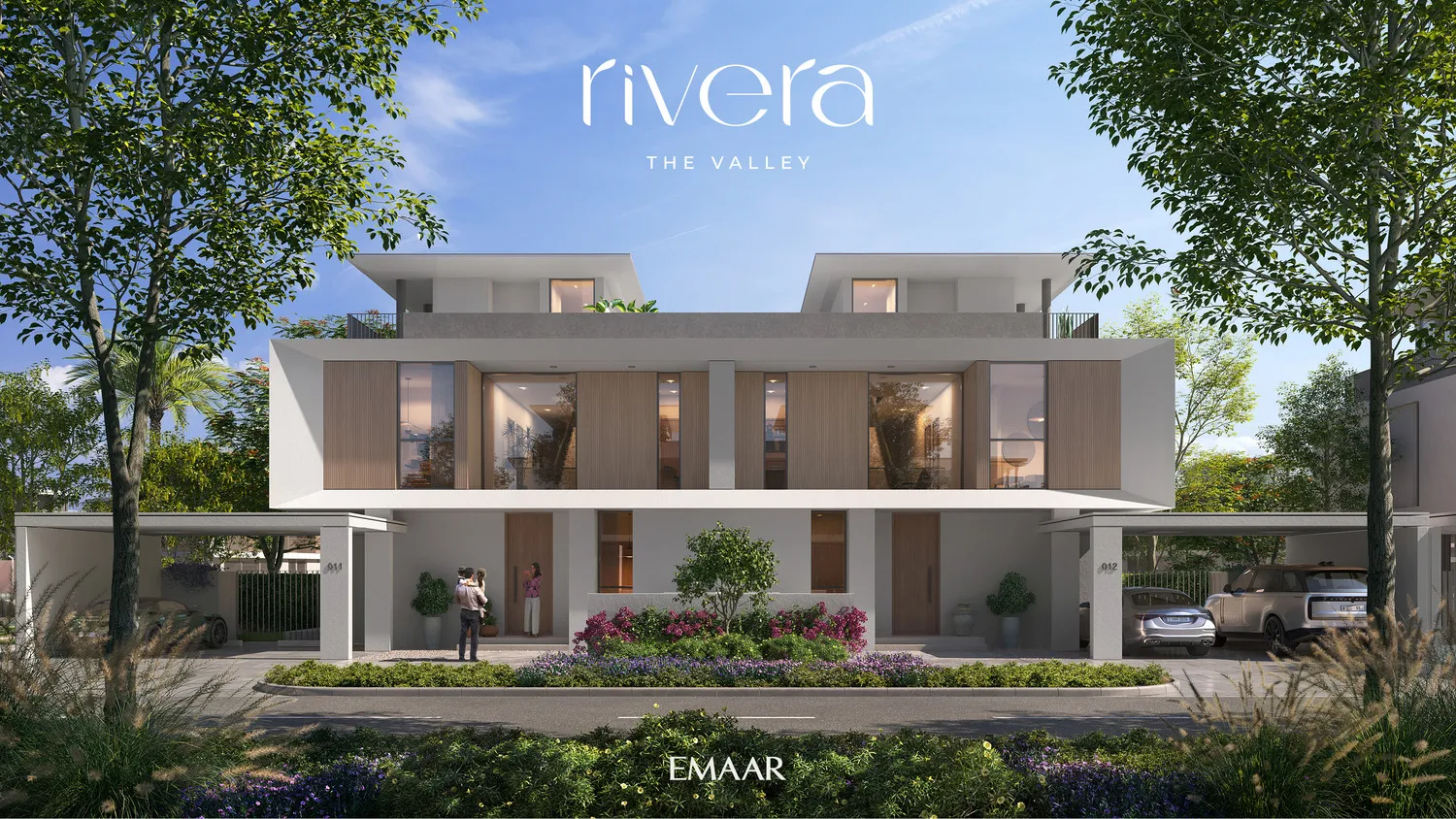 Rivera The Valley — фасад таунхаусов, фото 4