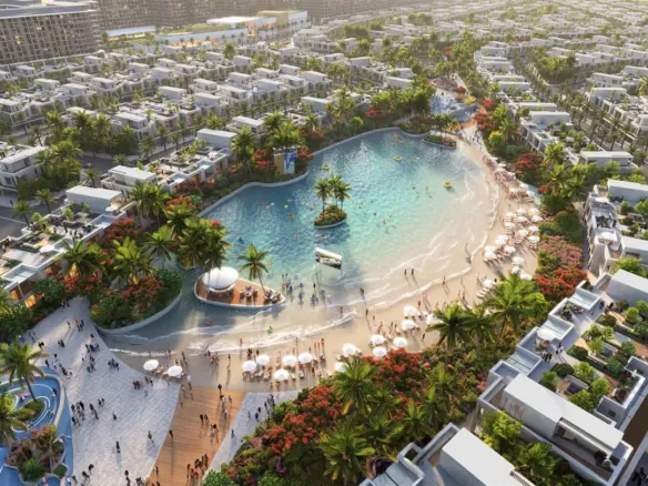 Riverside by Damac — вид на комплекс, фото 4