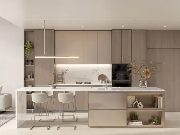 Riverton House — кухня