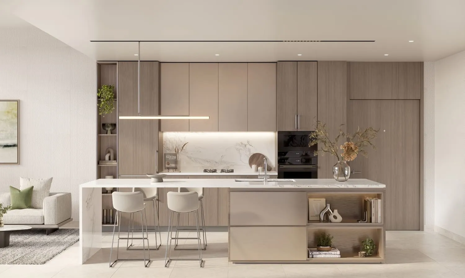 Riverton House — кухня
