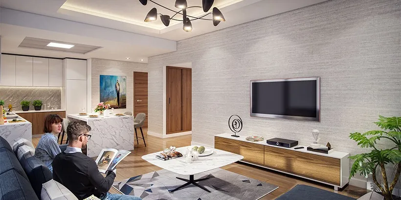 Riviera 11 — интерьер гостиной, фото 7
