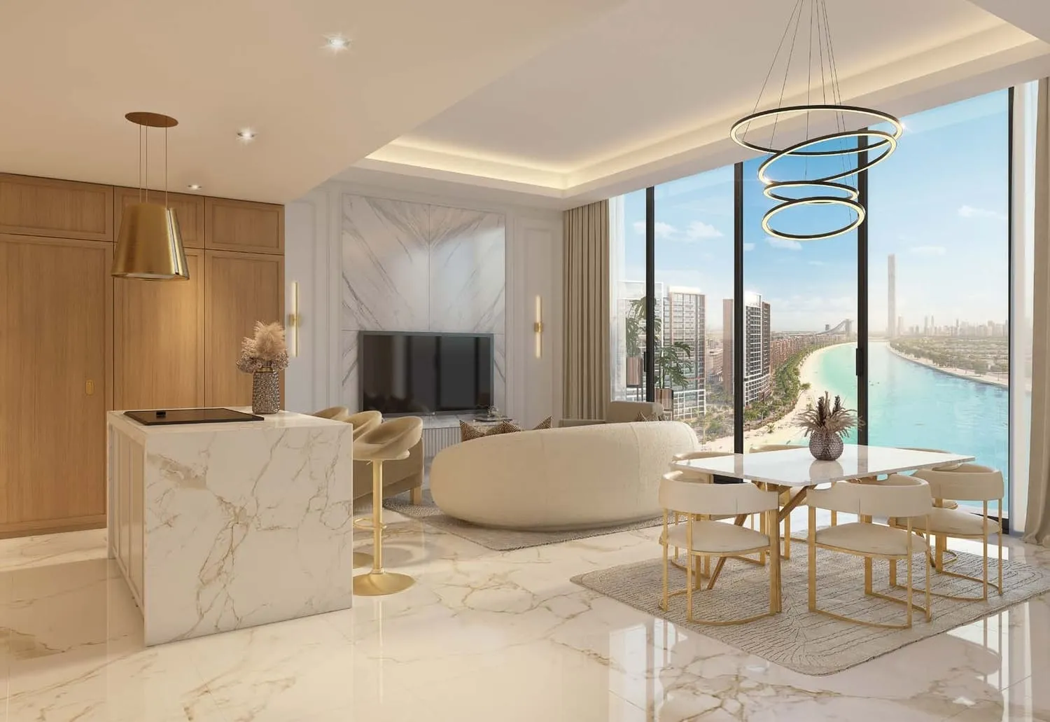 Riviera 61 — интерьер гостиной