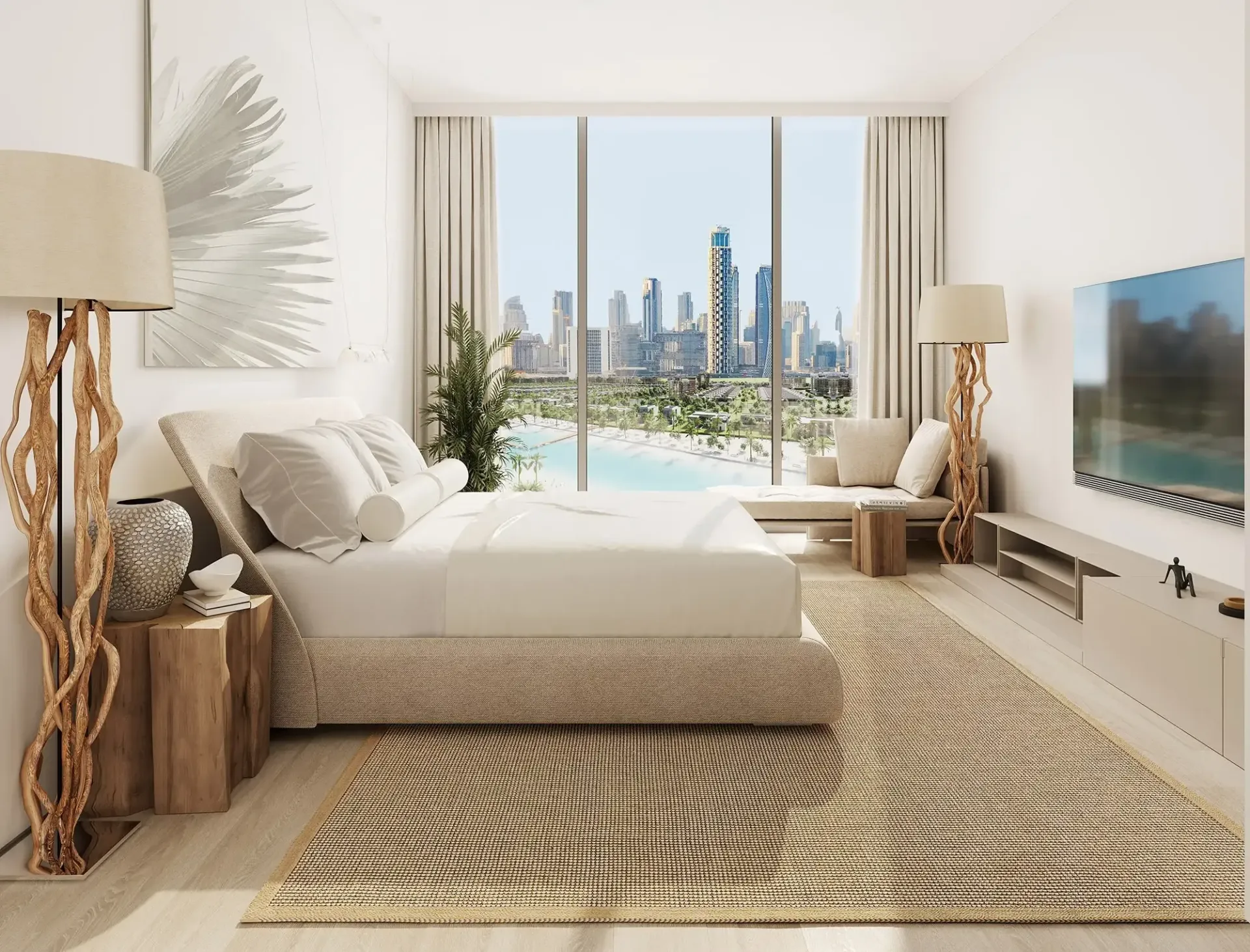 Riviera Beachfront — спальня